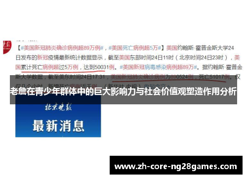 老詹在青少年群体中的巨大影响力与社会价值观塑造作用分析 老詹在青少年群体中的巨大影响力与社会价值观塑造作用分析