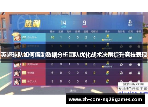 英超球队如何借助数据分析团队优化战术决策提升竞技表现